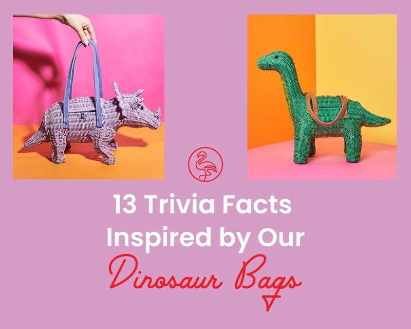 Do You Know Your Dinos? 13 Trivia Facts Inspired by our Dinosaur Bags