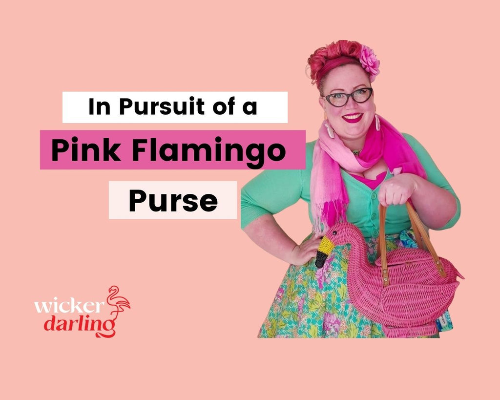 In Pursuit of a Pink Flamingo Purse: 3 Wicker Bags You'll Love