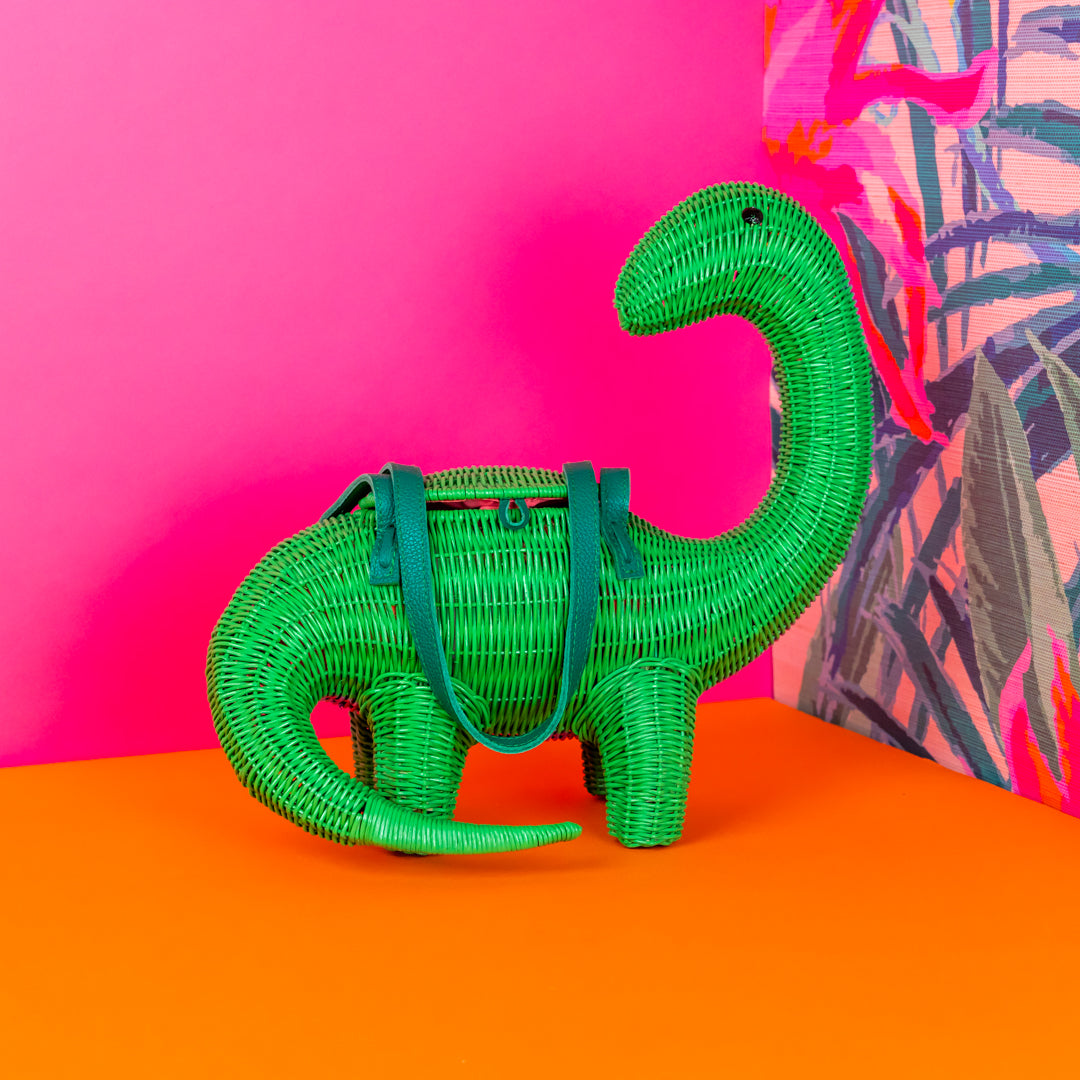 Grissel the Dino Bag | Wicker Darling