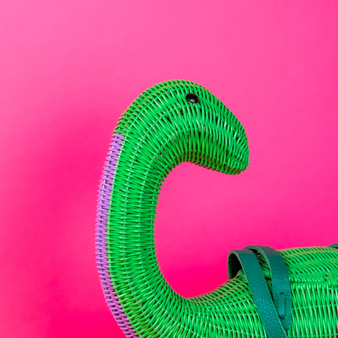 Grissel the Dino Bag | Wicker Darling