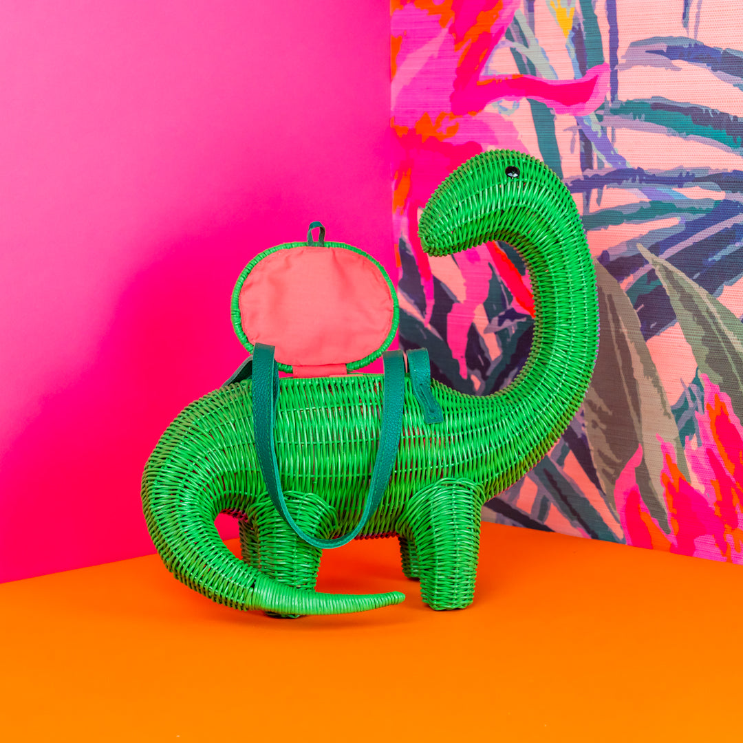 Grissel the Dino Bag | Wicker Darling