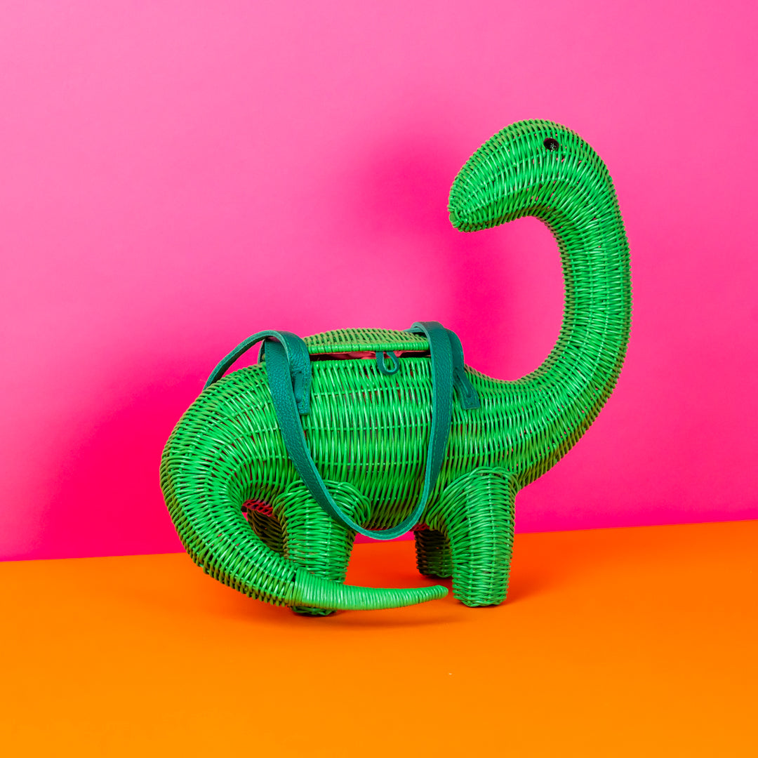 Grissel the Dino Bag | Wicker Darling