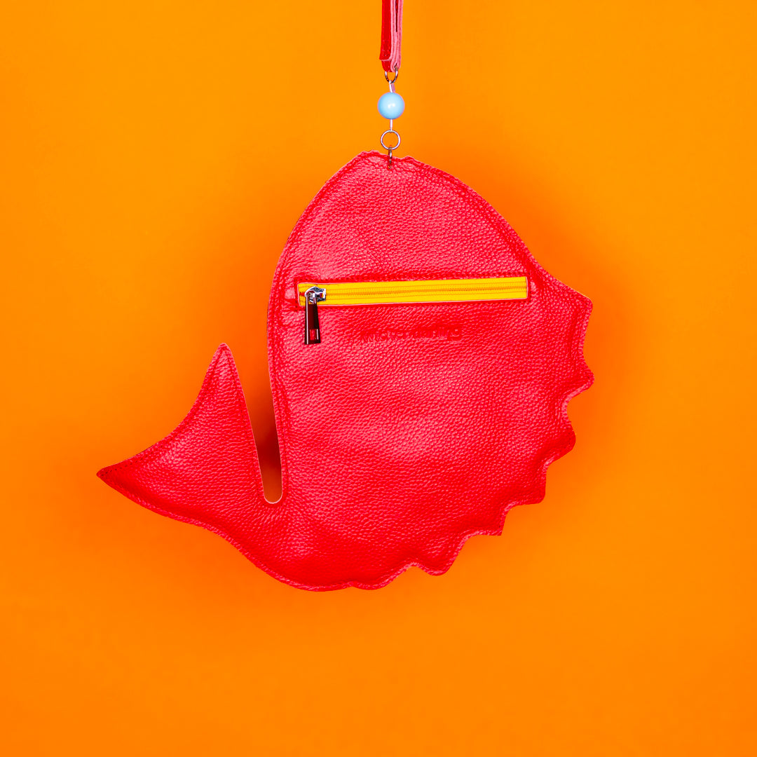 Red Fish Wristlet | Wicker Darling