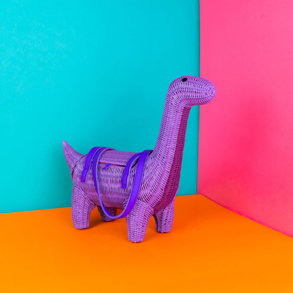 Agnes the Dinosaur Bag | Wicker Darling