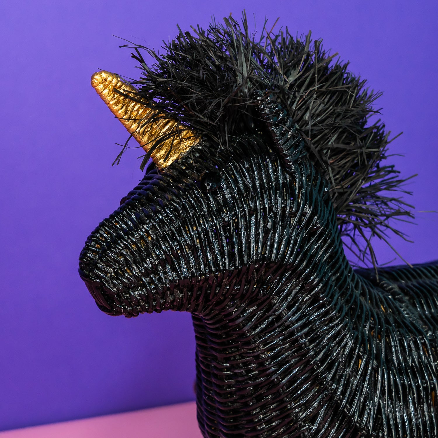 バッグ Wicker darling Vinny the Black Unicorn Vinny the Black Unicorn Bag | Wicker Darling