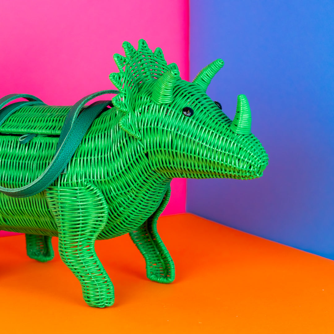 Dino Delight: The Dinosaur Purse Collection | Wicker Darling