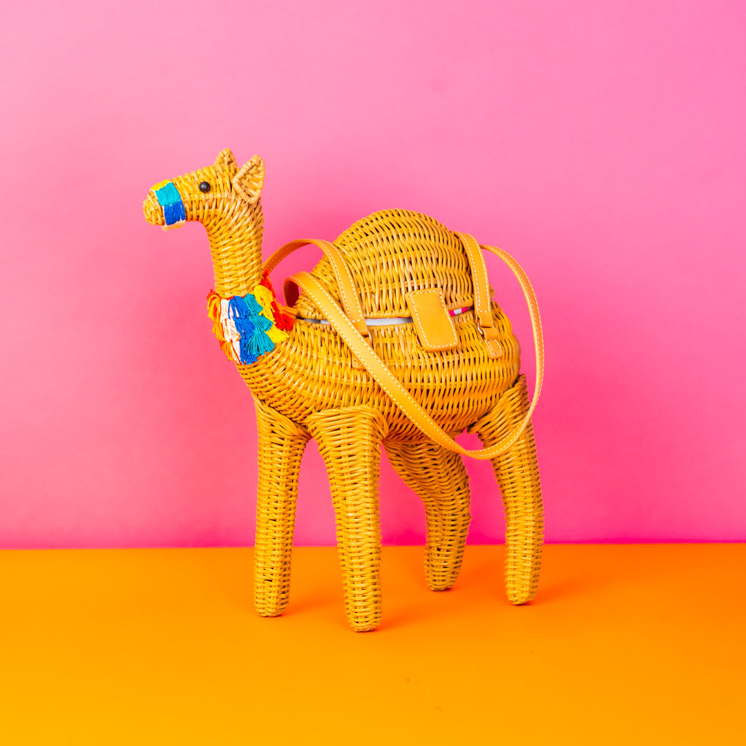 Artabanus the Camel Bag | Wicker Darling