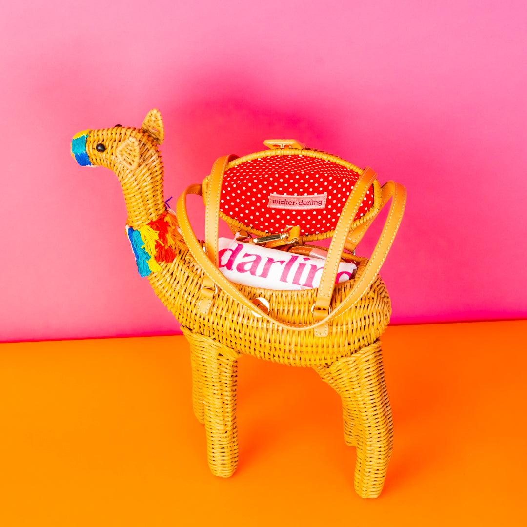 アードベックタリスカーグレンフェディックアパフェルディカラバンデュワース Artabanus the Camel Bag | Wicker Darling