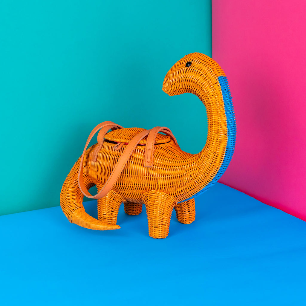 Agnes the Dinosaur Bag | Wicker Darling