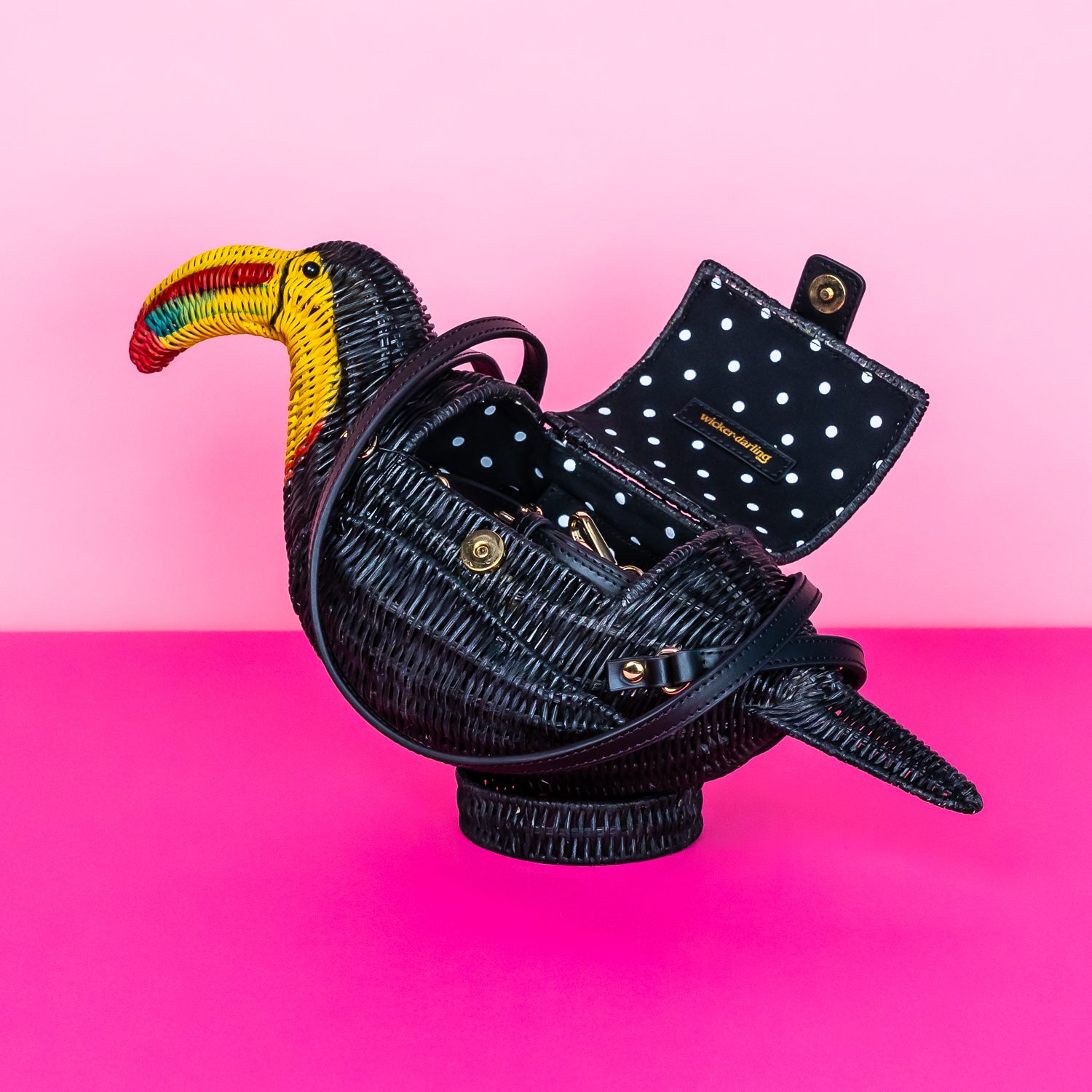 Tuka the Toucan Purse | Wicker Darling