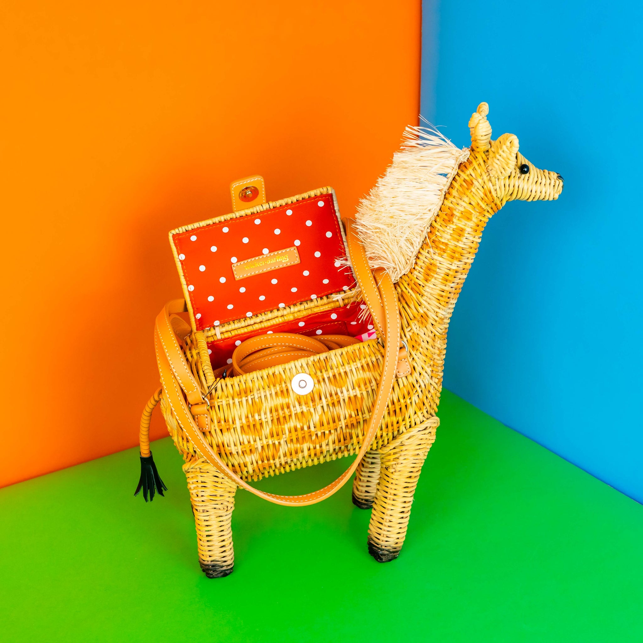 キリン ★ South African Giraffe レッグボーン Modisa Special Release Giraffe | Wicker Darling