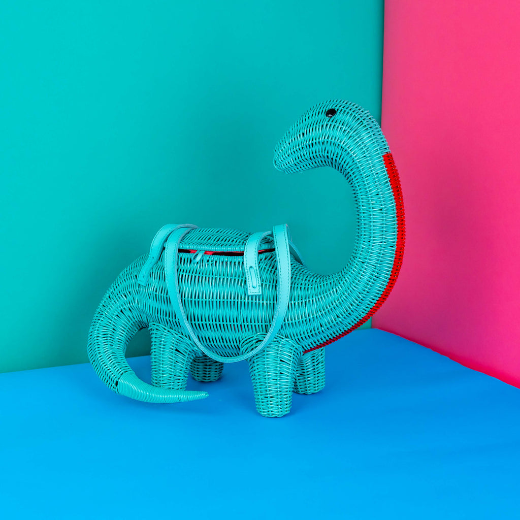 Agnes the Dinosaur Bag | Wicker Darling
