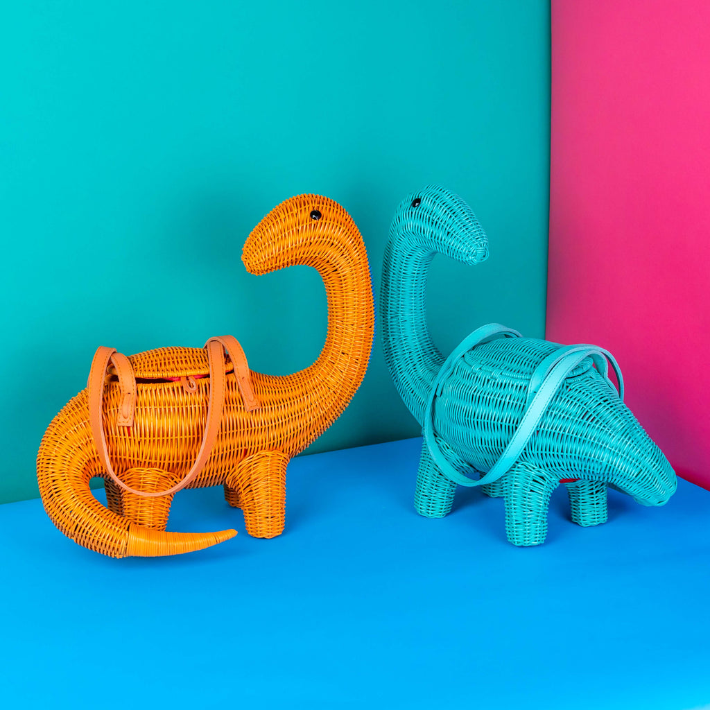 Agnes the Dinosaur Bag | Wicker Darling