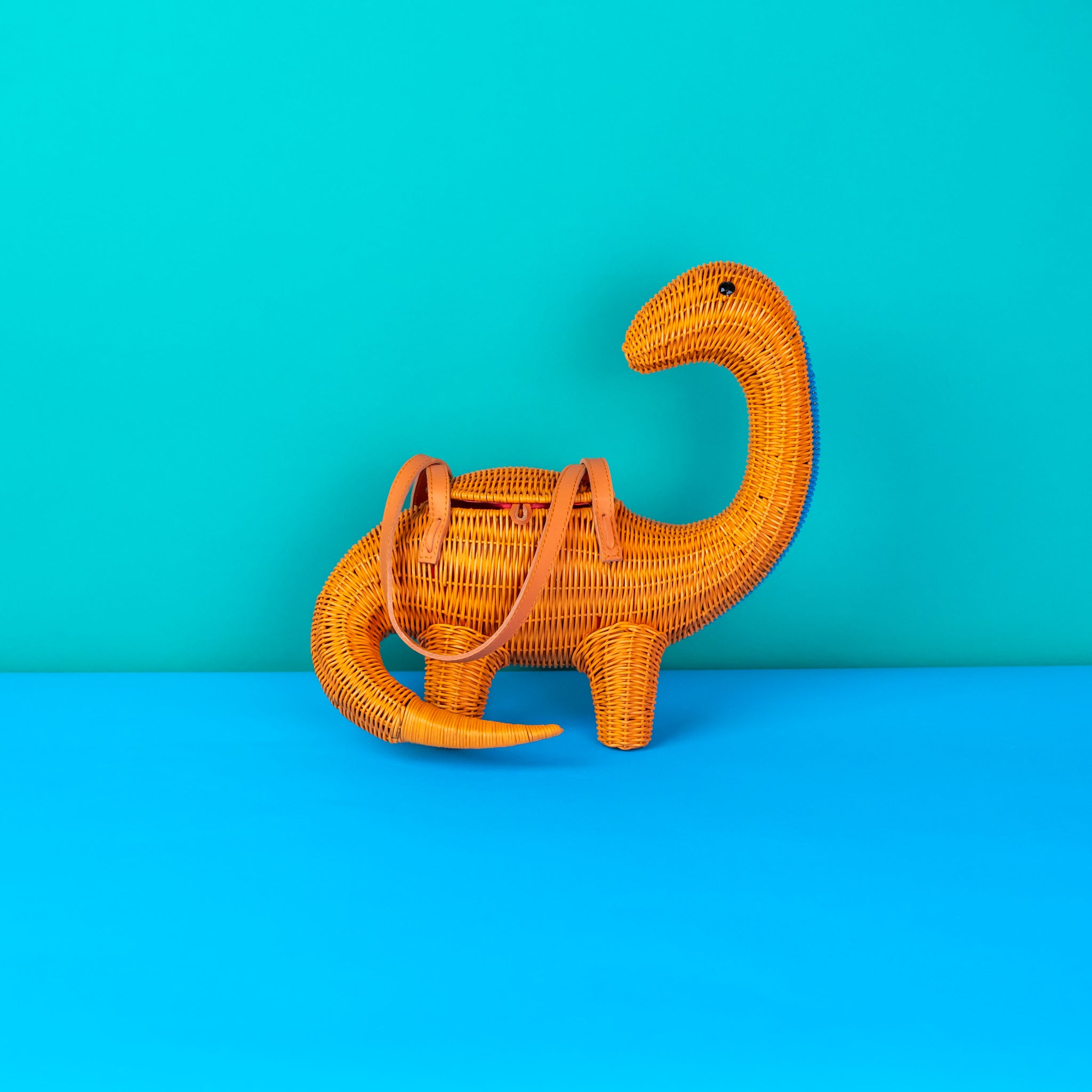 Euphame the Dinosaur Bag | Wicker Darling