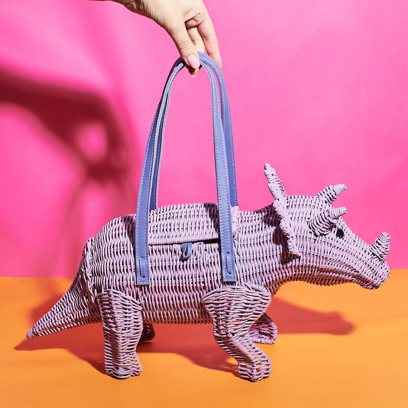 Patricia Triceratops the Wicker Dinosaur Wicker Darling