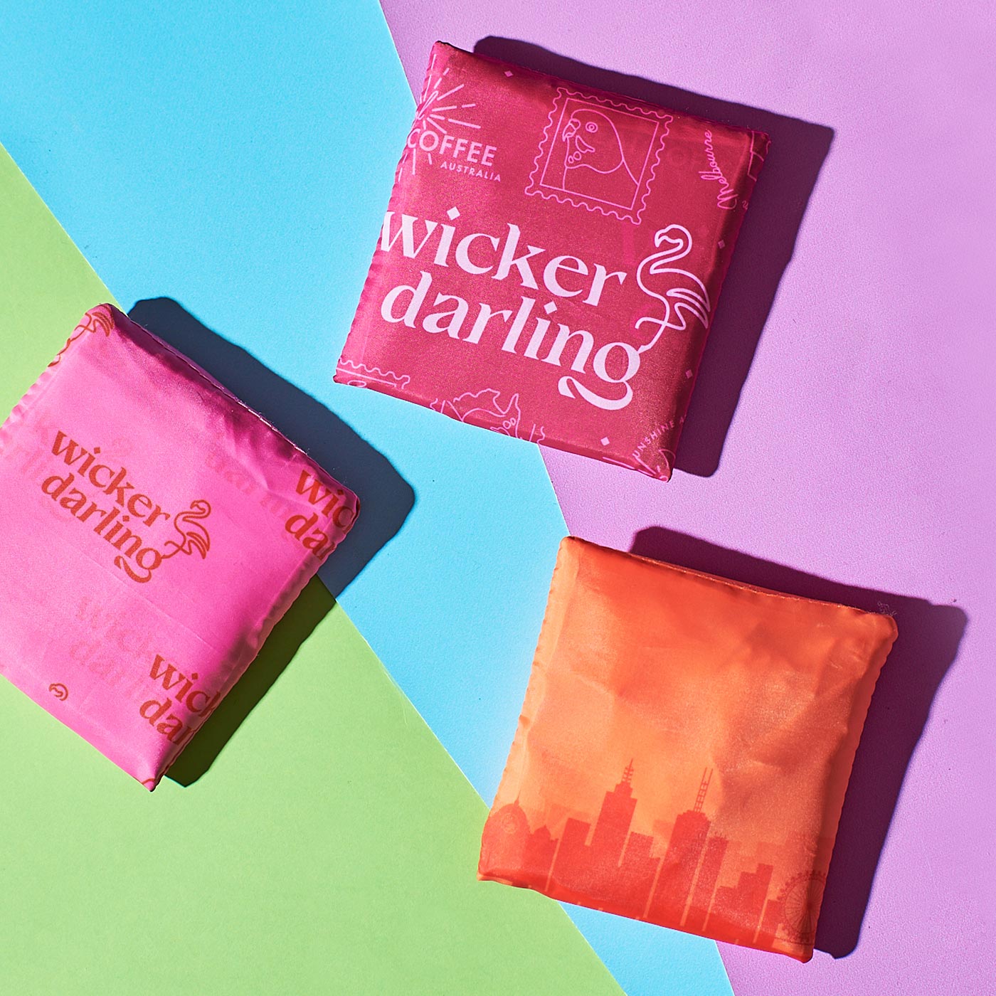 Limited Edition DIY Flamingo Basket Bag | Wicker Darling